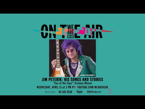 WE ARE HEAR “ON THE AIR” W/ JIM PETERIK