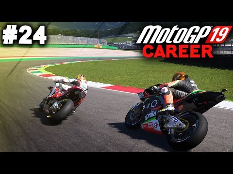 MotoGP 19 Career Mode Gameplay Part 24 - LAST APRILLIA RACE (MotoGP 2019 Game Career Mode PS4 / PC)
