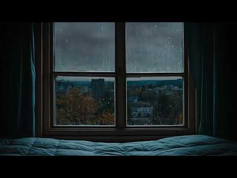 Rain On Window with Thunder SoundsㅣRelaxing Sounds for Sleep, Insomnia, Study, PTSD