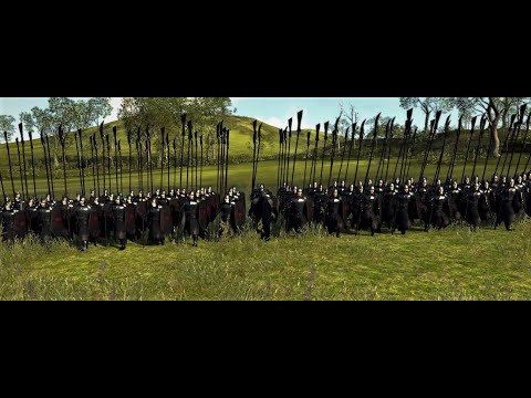 Witch King Of Angmar Battles Men Of Eriador - Total War Attila Submod The Dawnless Days - Battle