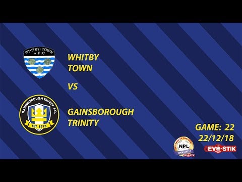 Match Action | Whitby Town vs Gainsborough Trinity | 22/12/18