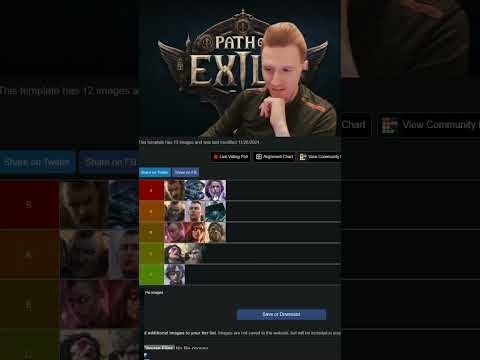 D4 Streamer makes a TIER LIST of POE2 Ascendancy Classes