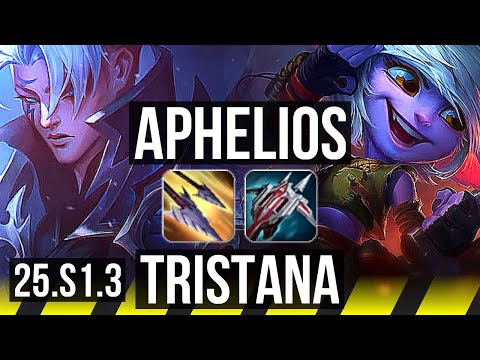 APHELIOS & Alistar vs TRISTANA & Rakan (ADC) | 5/0/4 | EUW Grandmaster | 25.S1.3