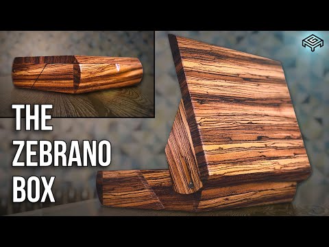 Creating A Brass Dowel Hinge:The Zebrano Jewellery Box | Woodworking