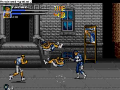 the punisher megadrive pal