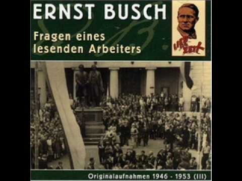 Ernst Busch - alt-neues Weihnachtslied