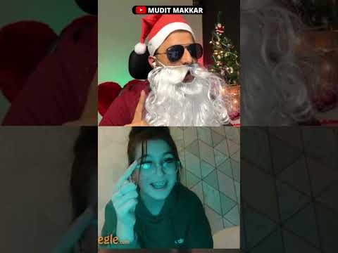 She wants s*x on christmas 💋💦 #omegle #christmas #shorts