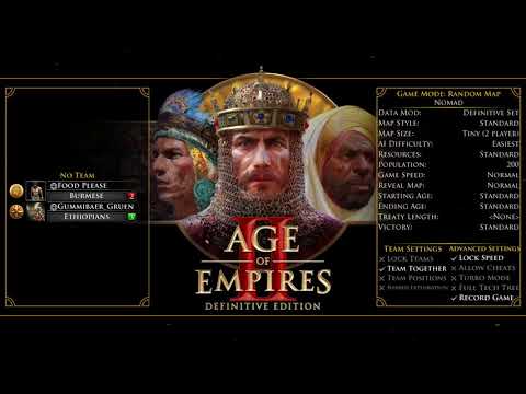 AOE2:DE - Couch Cup Mini - Food Please vs Gummibaer - BO7 Game 1