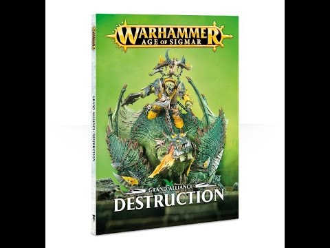 WH AoS: Grand Alliance Destruction durchgeblättert