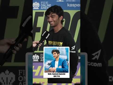 Who Is India's Strongest Chess Grandmaster? #grandmaster #chessmaster #viditgujrathi #gukesh