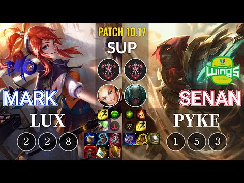 DMO Mark Lux vs JAG Senan Pyke Sup - KR Patch 10.17