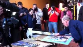 Diamond Jubilee World Record Jigsaw Launch