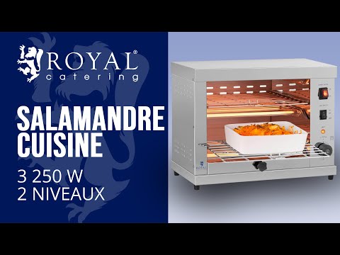 Vidéo - Salamandre cuisine - 2 étages - 3 250 W