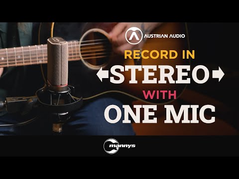 The Austrian Audio OC818 Microphone Makes Stereo Recording Easy!