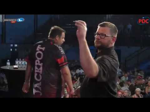 2018 Gibraltar Darts Trophy Round 3 Wade vs Lewis