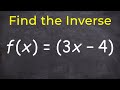 Finding The Inverse Of A Function
