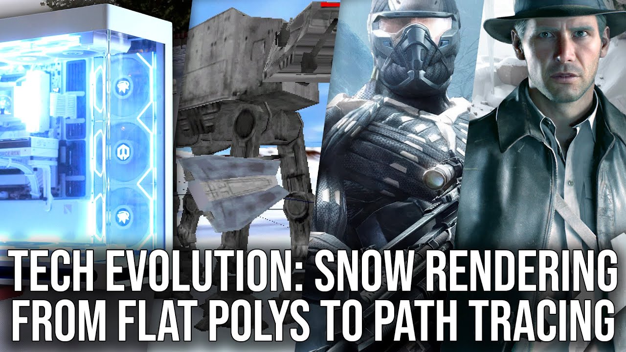 The Evolution of Snow Rendering - From Flat Polygons To Path-Traced Lighting [Sponsored]
