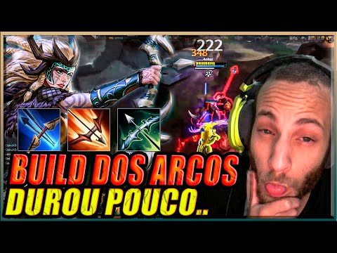 TESTANDO A BUILD DOS ARCOS, AINDA FUNCIONA? | SMITE RANKED CONQUISTA, ARTEMIS