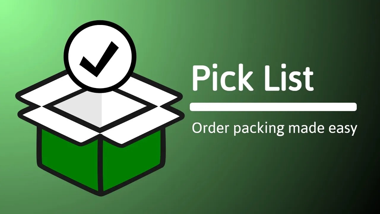 BR Pick List Pro Demo