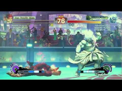 SSFIVAE~ Evil Ryu (Ryohei 3030) vs. Oni (SalvatoreTessio) HD