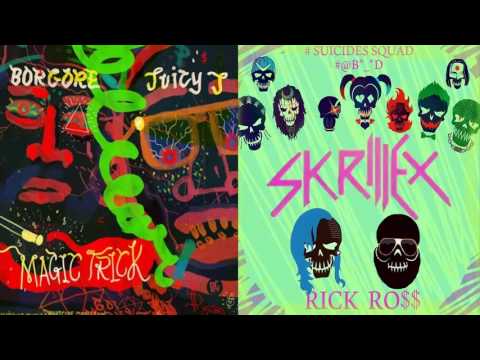PURPLE LAMBORGHINI (SKRILLEX & RICK ROSS) VS MAGIC TRICK (BORGORE & JUICY J) | NightMare Mashup.