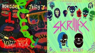 PURPLE LAMBORGHINI (SKRILLEX &amp; RICK ROSS) VS MAGIC TRICK (BORGORE &amp; JUICY J) | NightMare Mashup.