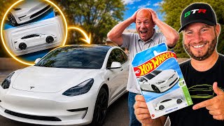 I Gave Strangers Hot Wheels Versions of Their Cars!