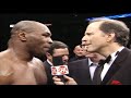 Mike Tyson - "I broke my back ... Spinal" HD Interviewclip