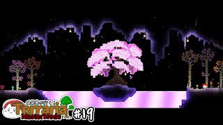 【テラリア建築】精霊の集う桜の木｜建築勢が行く！Terrariaマスターモード実況！＃19【ゆっくり実況】