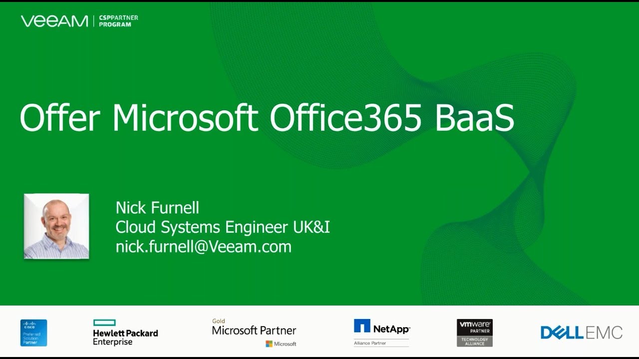 You can give Microsoft Office 365 BaaS NOW! video