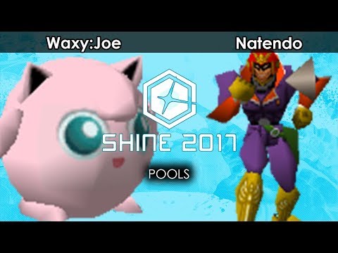 Shine 2017: Waxy:Joe (Jigglypuff) V Natendo (Falcon) - Smash 64 | Pools