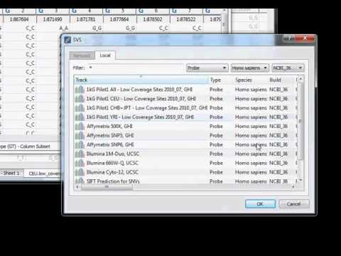 SVS Sequence Analysis Module Demonstration