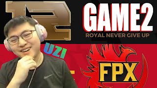 [情報] Uzi解說RNG vs FPX第二場