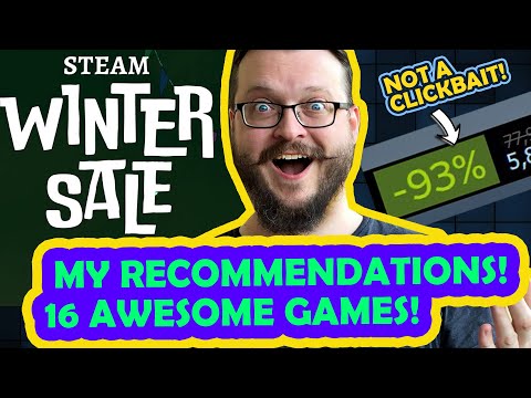 Steam Winter Sale 2022 - 16 Must-Play Games! My Recommendations! RPG, Strategy, FPS, Adventure