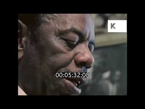 1970s Champion Jack Dupree Performance and Interview | Premium Footage