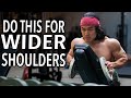 How To Build Wider Shoulders With 2 Simple Workouts