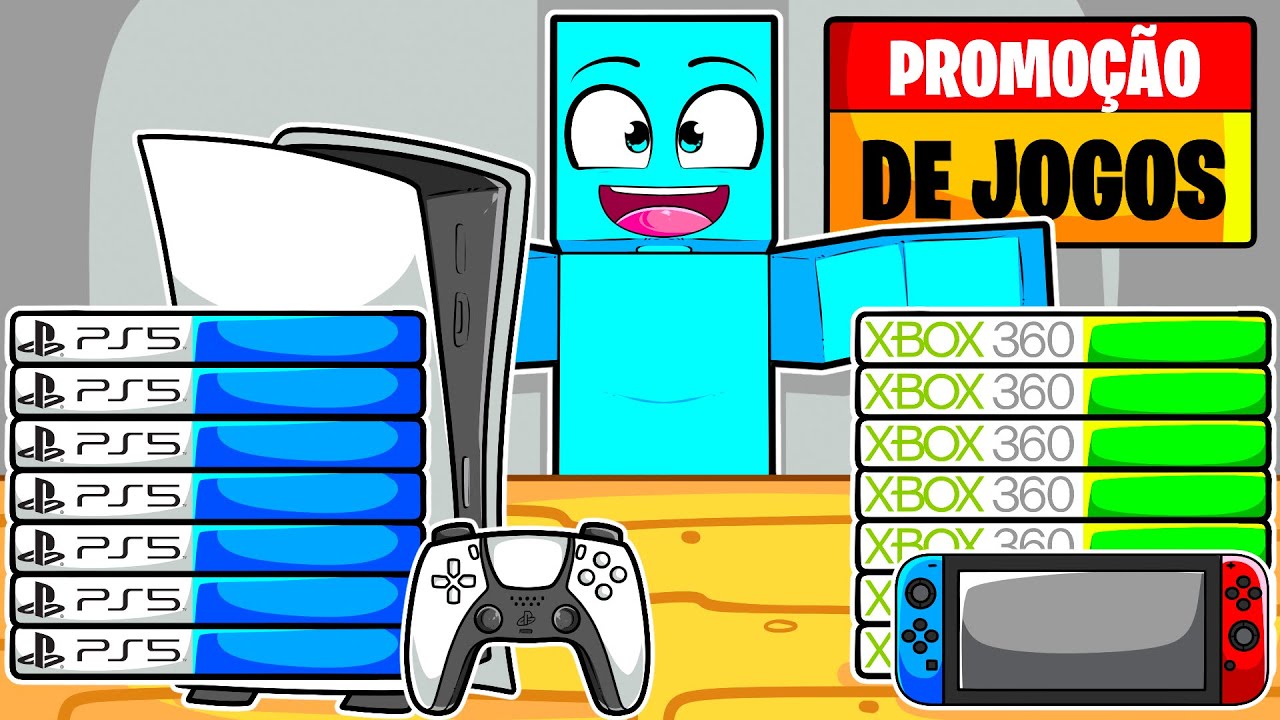 Eu Criei a Loja de Jogos do Problems!