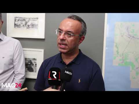 MAG24.GR -Δηλώσεις Χ.Σταϊκούρα για την επίσκεψη του στην Ηράκλεια