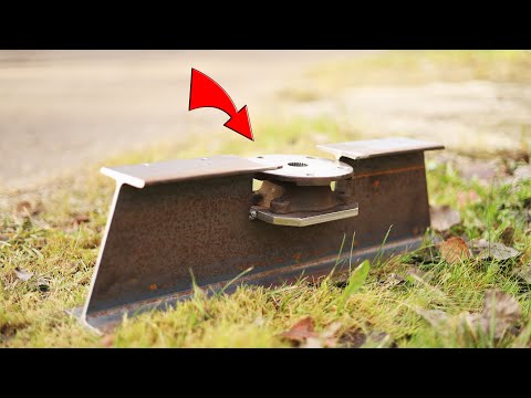 Unique use of the old Steel Beam! Why hasn't anyone done this before?