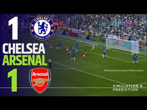 CHELSEA 1-1 ARSENAL MATCH HIGHLIGHTS! PREMIER LEAGUE 2025-26 Simulation/Recreation