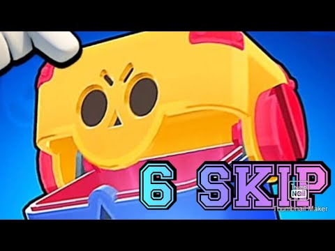 APRIAMO LA MEGA CASSA DEL BRAWL PASS, 6 SKIP.... - Brawl Stars ITA