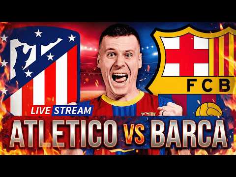 Atletico Madrid vs FC Barcelona | Urodzinowy stream i półfinał! OGLĄDAMY (bez widoku meczu)!