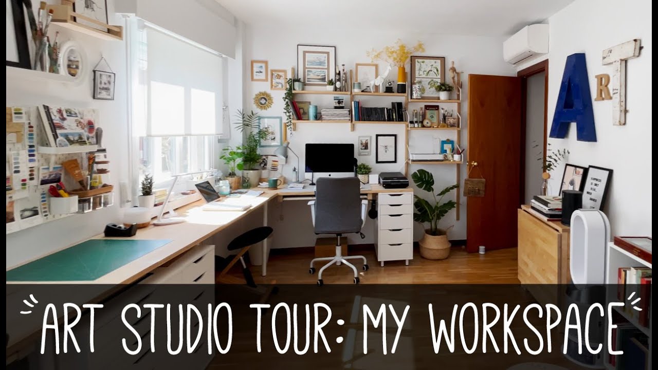 Art Studio Tour: mi espacio de trabajo