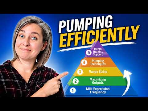 Pumping Efficiently: 5 Steps to pump MORE milk in LESS time!