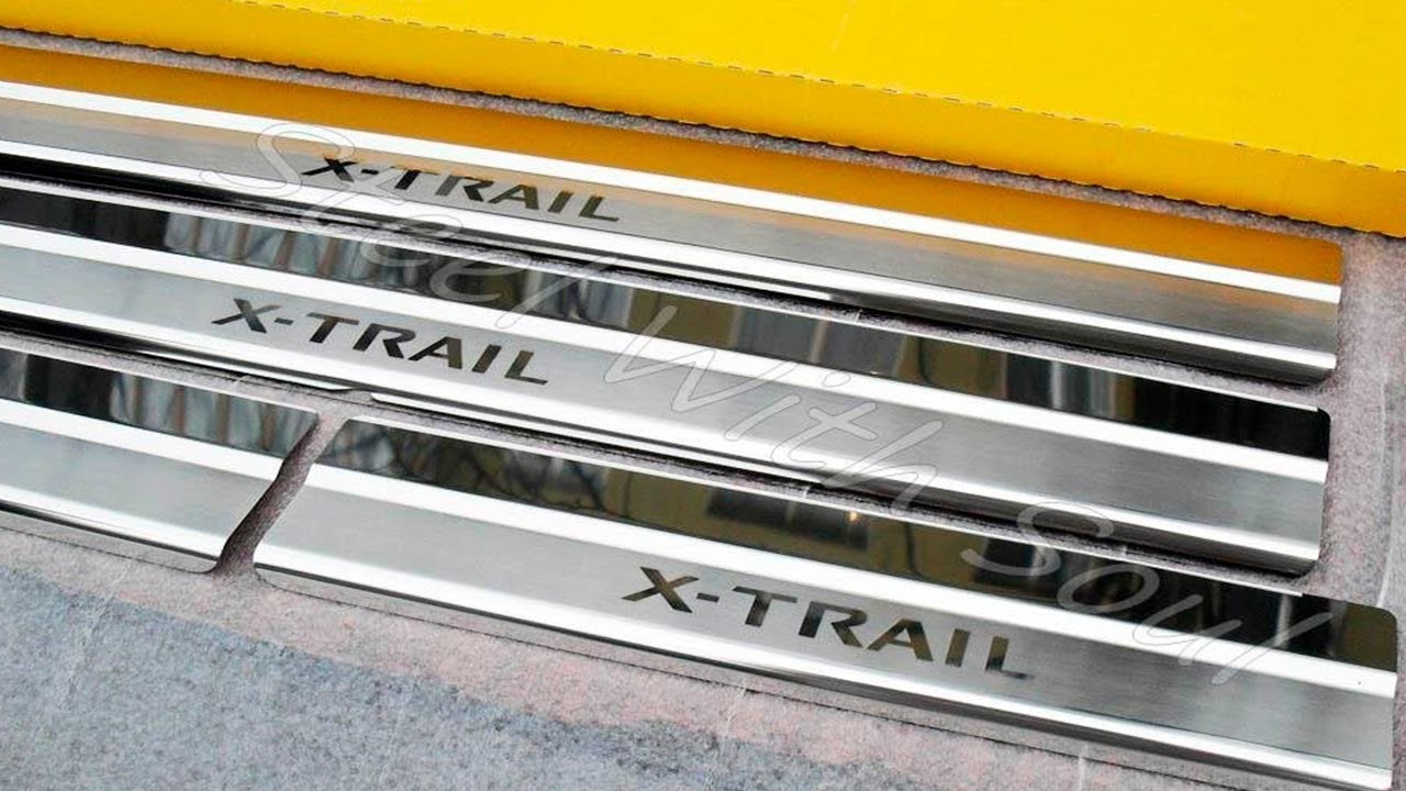 Nakładki progowe Nissan X Trail