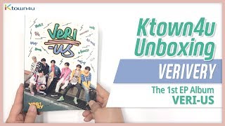 Unboxing VERIVERY - 1st EP [VERI-US] Official ver. 베리베리 베리어스 언박싱 KPOP Ktown4u