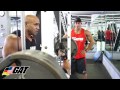 GAT athlete IFBB Pro SADIK HADZOVIC Workout with Dennis James and Big Ramy