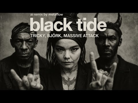[2h Album] Black Tide - Massive Attack, Tricky, Bjork Inspired AI Psychedelic  Trip-Hop Mix  [2000s]