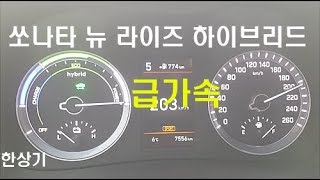 [한상기] 현대 쏘나타 뉴 라이즈 하이브리드 급가속 & 급제동