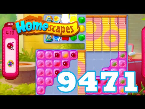 Homescapes Level 9471 HD | 3 - match puzzle game | Gameplay Walkthrough | android | GameGo Game IOS